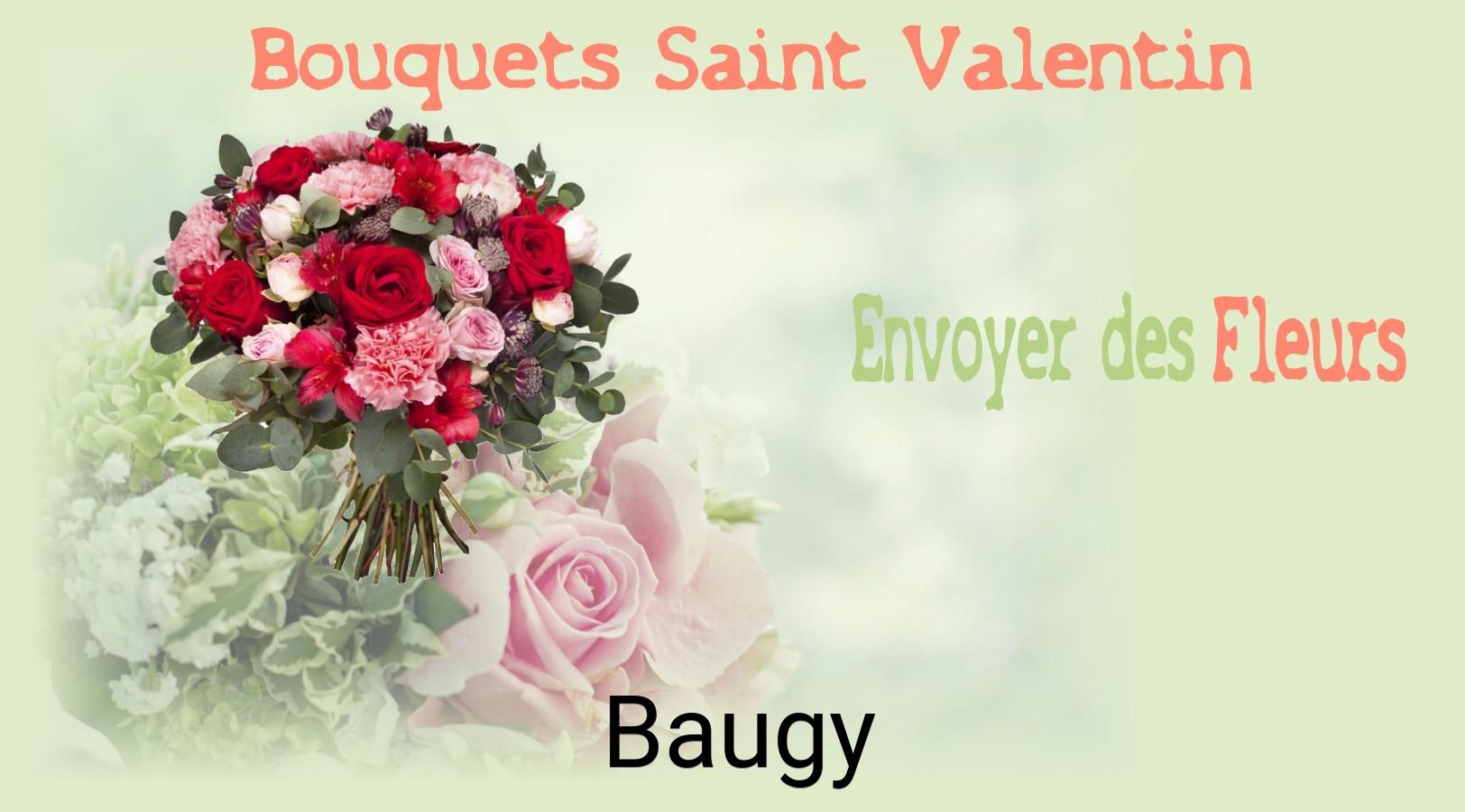 Roses de Saint-Valentin livrées à Baugy